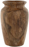 Vaas Home ESPRIT Natuurlijk Donkerbruin Teakboom 25 x 25 x 40 cm