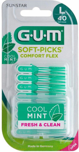 GUM Soft picks comfort flex mint large - GUM Soft picks comfort flex mint large