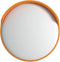 vidaXL - Verkeersspiegel - voor - buiten - convex - Ø30 - cm - polycarbonaat - oranje