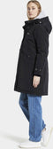 Didriksons JOSEFINE WNS PARKA - Dames Outdoor parka - Afneembare capuchon - Zwart
