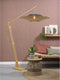GOOD&MOJO Vloerlamp Kalimantan - Bamboe - 190x87x207cm - Scandinavisch,Bohemian - Staande lampen voor Woonkamer - Slaapkamer
