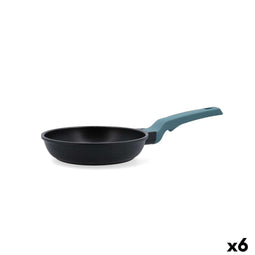 Quid Confort - Pan - Ø 20 cm - Blauw Metaal (6 Stuks)