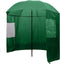 vidaXL - Visparaplu - 220x193 - cm - groen