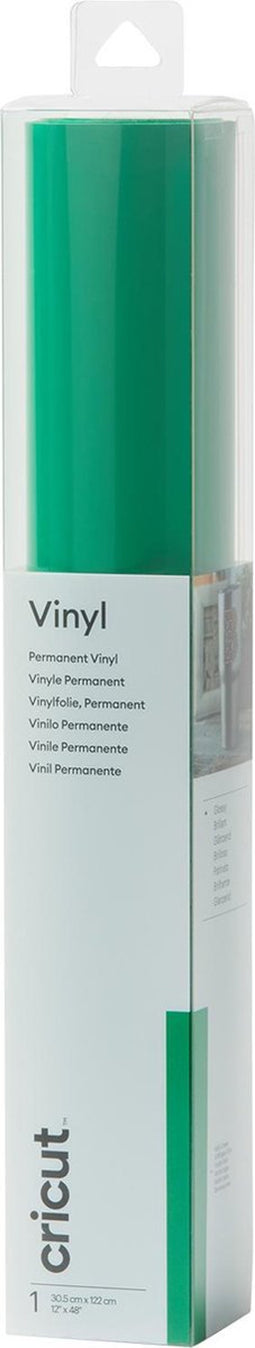 Cricut Premium Vinyl - Permanent Vinyl - Water- en UV-bestendig - Dennengroen 30x120cm
