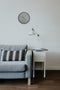 nXt - Wandklok - 40 cm - Plastic - Grijs - 'Gray'
