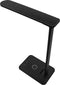 Denver LQI-105 - LED bureaulamp - QI oplader - 3 kleuren - 5W - Zwart