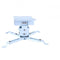 3GO PSOP-B21 - Plafondondersteuning - Telescopisch - Wit