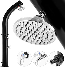 Monzana Buitendouche - 20L Solar Douchekop 360° Draaibaar - Zwart