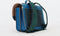 Own Stuff Lederen Boekentas - Seagreen - Lagere school