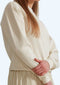 Reece Studio Round Neck Sweat Top - Sporttrui Dames - Ronde hals - Creme - M