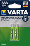 Varta 58397101402 - Oplaadbare Batterijen - 550 mAh NiMH - Groen (2 stuks)