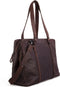 Leren Laptop Schoudertas - Kansas - Brandy Cognac