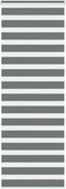 vidaXL - Zebra - rolgordijn - 75x230 - cm - stofbreedte - 70,9 - cm - donkergrijs