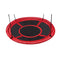 Nestschommel - Schotelschommel - 110 CM - Max. 150 KG - Zwart/Rood
