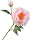 Silk-ka Kunstbloem-Zijden Bloem Pioen Tak Roze 79 cm
