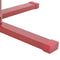 vidaXL - Kerstboomstandaard - 61x61x15,5 - cm - rood