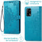iMoshion Hoesje Geschikt voor Oppo A74 (4G) Hoesje Met Pasjeshouder - iMoshion Mandala Bookcase - Turquoise