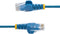 StarTech.com - Dunne CAT6 Ethernet Kabel - 5m Snagless 100W PoE UTP LSZH 28AWG Blauw