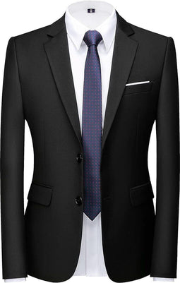 Herenpak - Slim Fit - 2-delig - Kostuum - Grey