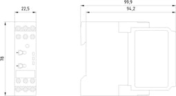 Siemens 3UG4581-1AW30 Geïsoleerd bewakingsrelais