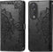 iMoshion Hoesje Geschikt voor Honor 90 Hoesje Met Pasjeshouder - iMoshion Mandala Bookcase - Zwart