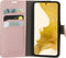 Mobiparts Galaxy S22 - Classic Wallet Case - Ruimte voor pasjes - Roze