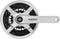 Crankstel Shimano FC-TY501 6/7/8 speed 170mm 42x34x24T met kettingscherm - zilver