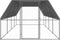 vidaXL - Kippenhok - 3x8x2 - m - gegalvaniseerd - staal