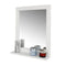 SoBuy Badkamerspiegel Met Plank - Wit - 10x40x49 cm