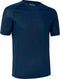 GripGrab Merino Blend - Korte Mouw Fiets Ondershirt - Thermisch en Ademend - Navy Blauw - Heren - Maat XS