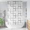 vidaXL - Doucherolgordijn - 120x240 - cm - stofbreedte - 116 - cm