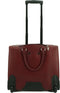 Gigi Fratelli Dames Leren Laptop Trolley 15.6 inch Romance Business ROM8015 Rubino