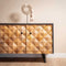 Liviza Dressoir Crista - Mangohout - Rechthoek Zwart - 60 cm , 160 cm , 45 cm