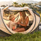 Deryan Luxe Cocoon - Pop Up Tent - Anti-UV 50+ 2 seconden - 2 Persoons - Crème