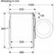Bosch WGG244FCFG - Serie 6 - Wasmachine 1400 rpm - Stoomfunctie - Energielabel A - Iron Assist - Wit