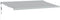 vidaXL - Luifel - uittrekbaar - 5x3 - m - stof - en - aluminium - antraciet - en - wit