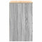 vidaXL - Garagekast - 60x51x85 - cm - massief - grenenhout - grijs - sonoma
