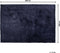 EVREN - Shaggy vloerkleed - Donkerblauw - 200 x 300 cm - Polyester