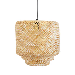 Dyberg Larsen Boom - Hanglamp - Handgeweven bamboe - Modern design