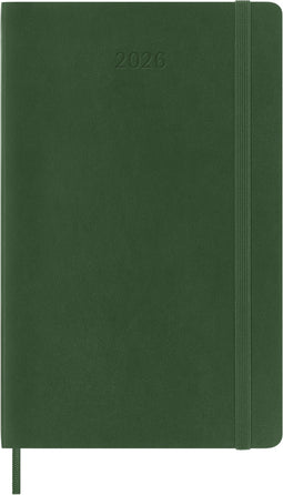 Moleskine - Agenda 2026 12M Planner Weekly 7dagen/1pagina large sc myrtle green