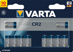 Varta 06206 - Lithium Fotobatterij CR2 - Set van 10 stuks