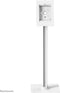 Neomounts FL15-650WH1 kantel- en roteerbare tablet vloersteun voor 9,7-11