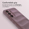 imoshion Hoesje - Geschikt voor Samsung Galaxy A34 (5G) - EasyGrip Backcover - Paars
