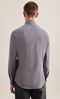 Seidensticker Business Shirt – Regular Fit – maat 39 - Anthra-665 – Katoen, Non-Iron, Spread Kentkra