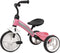 Qplay Elite - Driewieler - Verstelbaar stuur en zitting - Roze/wit/zwart