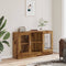 vidaXL - Dressoir - 120x30,5x70 - cm - bewerkt - hout - oud - houtkleurig