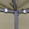 vidaXL - Vervangend - tentdoek - prieel - 310 - g/m² - 3x4 - m - beige