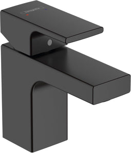 Hansgrohe Vernis Shape - Ééngreeps wastafelmengkraan - Mat zwart - ComfortZone 70