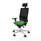 Bureaustoel met hoofdsteun Piqueras y Crespo 3D026N1 Groen