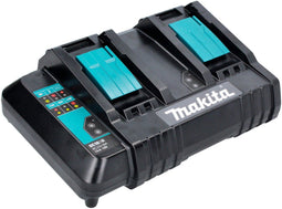 Makita DC18SH - Accu Duolader - Voor 2 accu's 14,4V - 18V Li-Ion - 199687-4